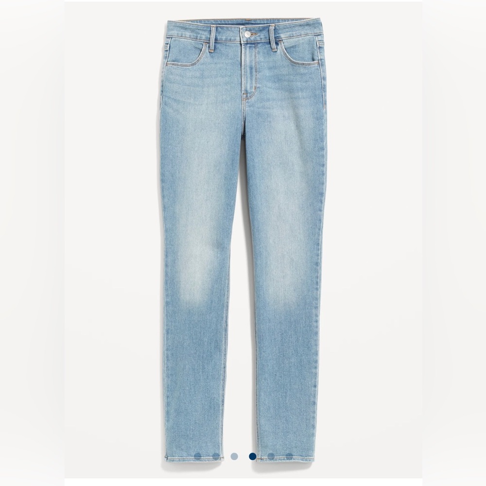 Old Navy High waisted, wow slim straight jeans